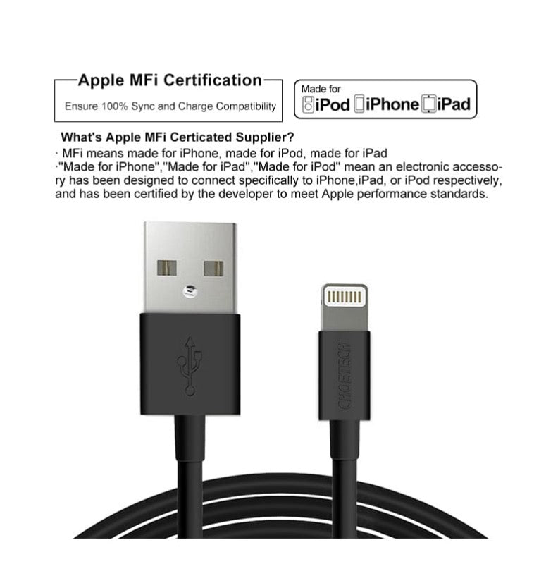 MFI Cable for Iphone USB-A to Lightning
